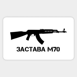 Yugoslav Zastava M70 Assault Rifle Graphic Magnet